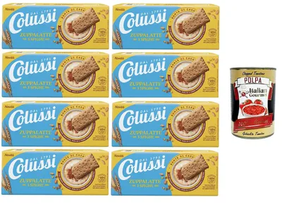 Produktbild von Colussi Italian Gourmet Zuppalatte biscotti 3 Spighe Cereali 8 x 250g für Milch
