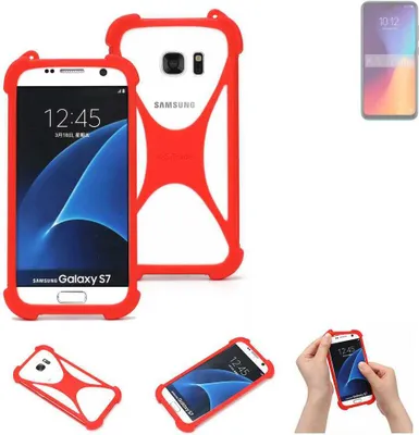 Produktbild von K-S-Trade Handy-Hülle kompatibel mit FreeYond M6 Schutz-Hülle Bumper Silikon Schutz Hülle Cover Case Silikoncase Silikonbumper TPU Softcase