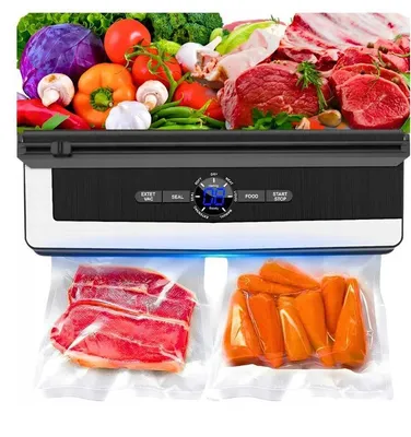 Immagine prodotto di REVENTO® Aroma Food Vacuum Wrapper + Sacchetti - Avvolgitore sottovuoto per fogli di alluminio