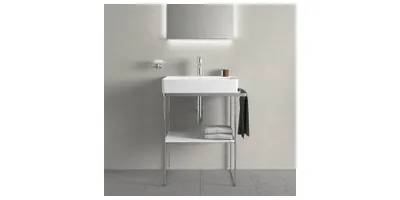 Produktbild von Duravit DuraSquare Metallkonsole, bodenstehend 66,5 x 45,1 cm