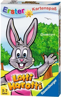 Produktbild von Lotti Karotti Quartett Ravensburger 20433
