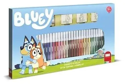 Image de Bluey - Tampons et feutres - Multiprint