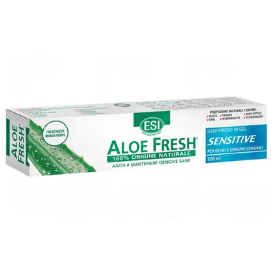 Obrázok produktu pre ESI Aloe Fresh Sensitive glov zubn pasta 100 ml