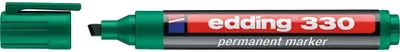Image de Edding 330-004 330 Marqueur indélébile - rechargeable, 1 - 5 mm, vert