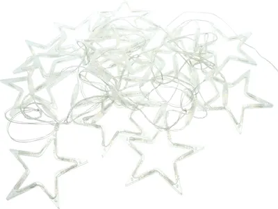 Productafbeelding van LED-lichtketting "Sterren", decoratieartikel, woonaccessoire, kerstsfeer