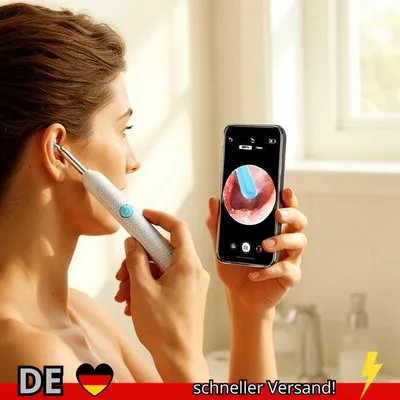 Produktbild von Drahtlose WiFi Ohr Pick Otoskop Kamera Endoskop Leuchtende Ohrenschmalz