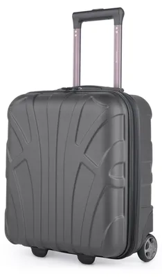Immagine prodotto di Suitline - Bagaglio a mano 45x36x20 cm piccola valigia EasyJet Trolley sottosella 2 ruote cabina valigia 45cm Cabin Bag max 30L franchigia bagaglio aereo sottosella ,Graphite