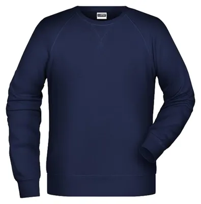 Produktbild von James and Nicholson - Sweatshirt für Herren LT2494 (XXL) (Marineblau)