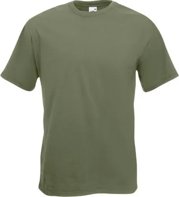 Produktbild von Fruit of the Loom - Super Premium T - Classic Olive - M