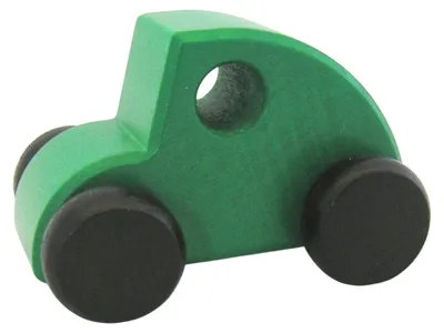 Immagine prodotto di Auto di legno scarabeo verde