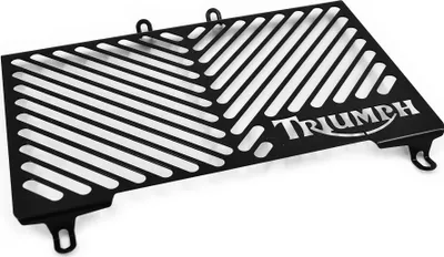 Obrázek produktu pro Kryt chladiče ZIEGER kompatibilní s Triumph Speed Triple 1050 Design Logo černá
