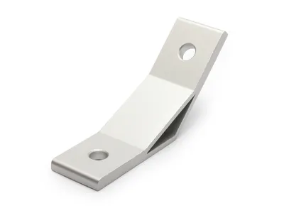 Produktbild von Winkel 3030-135°, Aluminium, eloxiert, I-Typ Nut 6,  B-Typ Nut 8, VPE 10 Stück