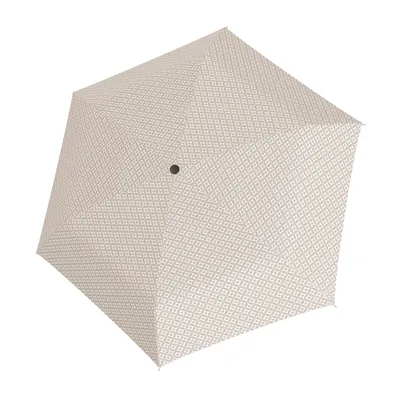 Produktbild von doppler Taschenregenschirm Regenschirm Carbonsteel Mini Slim Minimal Beige