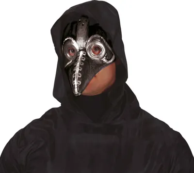 Produktbild von Pestdoktor Rabenvogel Maske Gold Halloween