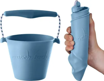 Produktbild von Scrunch Strand Eimer Blau  Blau One Size