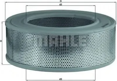 Produktbild von Luftfilter MAHLE LX 155 Filtereinsatz