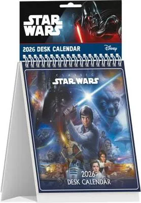 Produktbild von STAR WARS (CLASSIC) - Tischaufstellkalender im Format 16 x 17
