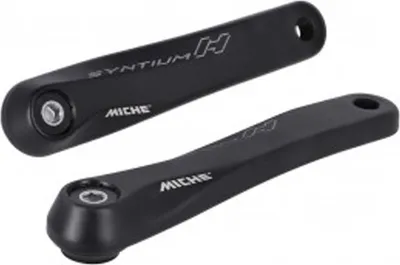 Image de Miche Set de manivelles Syntium H pour E-Bike ISIS komp. 175mm, noir, 2 pièces (1 set)