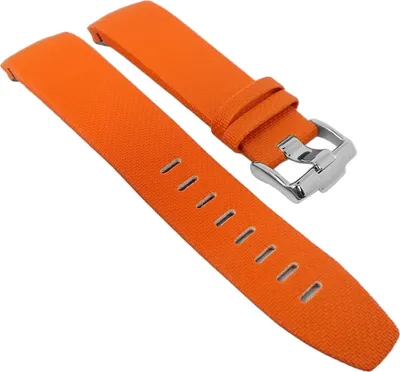 Produktbild von Jacques Lemans Soccer Uhrenarmband orange Synthetikband 1-1358D 1-1358