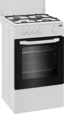 Immagine prodotto di Beko CSG42009DW Cucina a gas indipendente con piano cottura a gas, nero, bianco