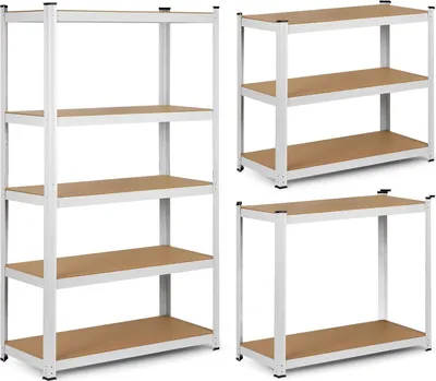 Zdjęcie produktu dla Półka metalowa do przechowywania 150 x 75 x 30 cm Humberg 4841