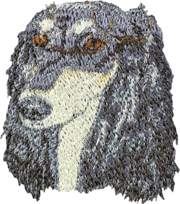Image de Saluki - écusson en forme de chien, écusson brodé, décoration unique pour sac à dos de la marque Art-Dog