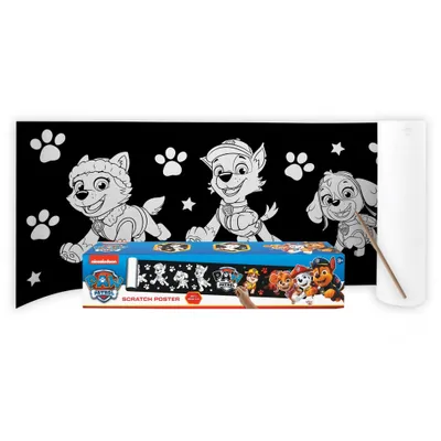 Image de Paw Patrol Image à gratter 200 cm Fantastique poster à gratter