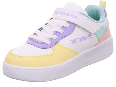 Produktbild von Skechers Sport Court 92 Klittenband - Wit - Maat 35