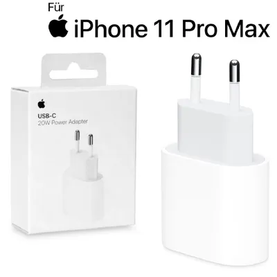 Produktbild von Apple 20W USB-C Power Adapter Ladegerät Netzteil iPhone 17 16 15 14 13Pro Max