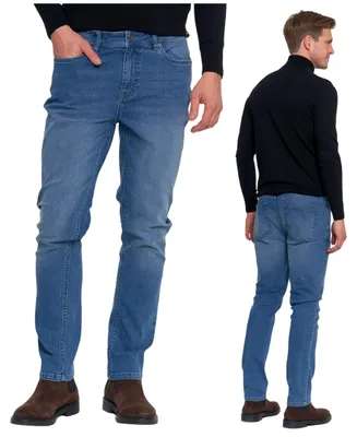Produktbild von Moraj Damen Jeans High Waist Straight Leg – Blau, Größe 31, bequem