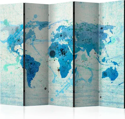 Immagine prodotto di Schermo monofacciale Mappe 225x172 cm 5 pezzi grigio