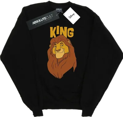 Produktbild von Disney - "The Lion King Mufasa King" Sweatshirt für Damen BI22299 (XL) (Schwarz)