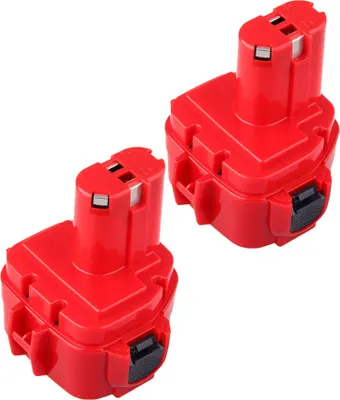 Produktbild von 2 kusy 12V 2000mAh dobíjecí Ni-CD baterie pro Makita 1220 1222 1233S 192598-2 192681-5