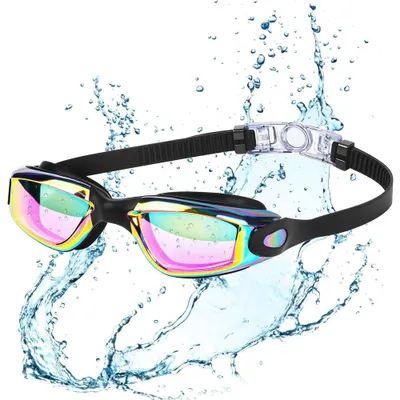 Produktbild von Schwimmbrille Taucherbrille - Silikon - UV-Schutz - Verstellbare Riemen