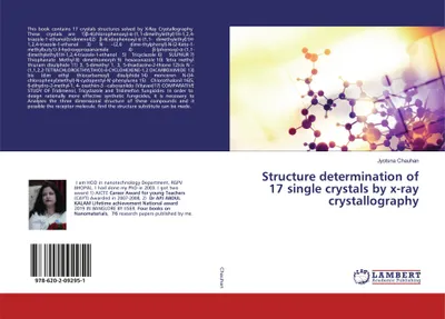 Produktbild von Structure determination of 17 single crystals by x-ray crystallography