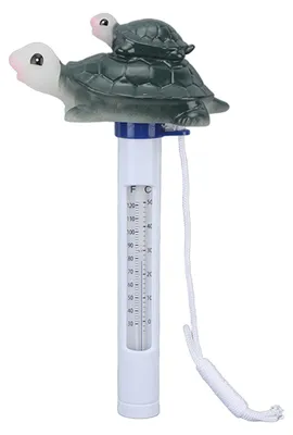Immagine prodotto di Termometro galleggiante per piscina, impermeabile, a forma di tartaruga animata, galleggiante per spa interne ed esterne