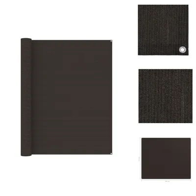 Zdjęcie produktu dla vidaXL Dywan namiotowy 250x300 cm brązowy - Akcesoria namiotowe