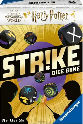 Produktbild von Ravensburger Harry Potter Strike, Kartenspiel, Glücksspiel, 8 Jahr(e), Familienspiel