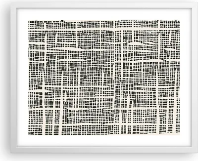 Produktbild von Gerahmtes Poster - Weißer Rahmen - Textur Muster Stück - 50x40 cm - Wand Bild - Wanddeko - Wandbilder - Kunstposter - Wandposter - Bilderrahmen - Bilder - Kunstdruck - Wanddekoration - P2WAA50x40-4926