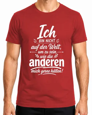 Obrázok produktu pre Toto nie som ja, toto nie je môj štýl, sarkastické pánske tričko, červené, veľkosť XXL