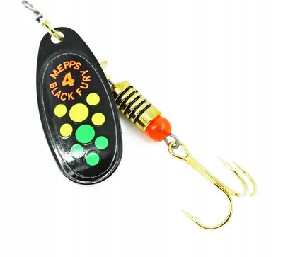 Obrázok produktu pre Mepps BLACK FURY black/HotFireTiger 4/8g 30449804