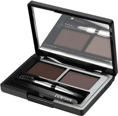 Produktbild von PUPA Augenbrauen-Design-Set 003 Dunkelbraun 1,1g