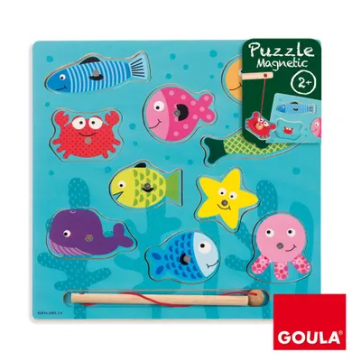 Produktbild von jumbo spiele gmb Jumbo D53131 Goula Magnet-Angelspiel Sonstige