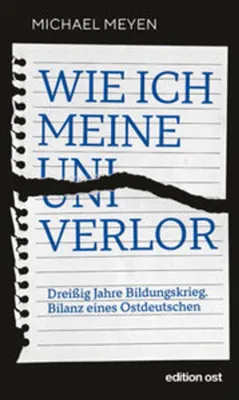 Image de Wie ich meine Uni verlor