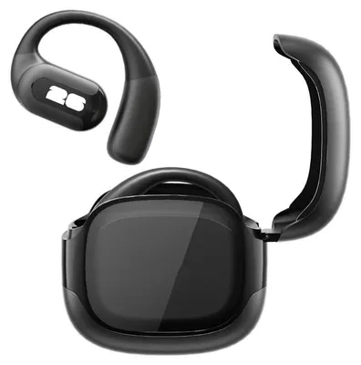 Produktbild von Kabellose Bluetooth-In-Ear-Kopfhörer mit KI-Übersetzer für über 150 Sprachen, Hi-Fi-Audio und 48 Stunden Akkulaufzeit - Schwarz