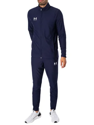 Produktbild von Under Armour Logo Trainingsanzug, Blau S