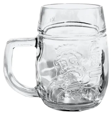 Produktbild von 6er Set Henkelgläser 0,5 l Biergläser Humpen Seidel