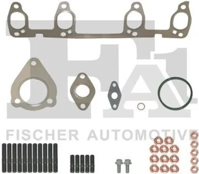 Produktbild von FA1 KT110205 Montagesatz Turbolader für VW Golf IV Schrägheck (1J1) Golf IV Variant (1J5) für AUDI A3 Schrägheck (8L1) für SKODA ROOMSTER (5J)