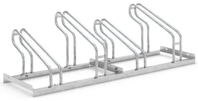 Produktbild von Fahrradständer Bügelparker 2054 | 4 Räder einseitig | RA 350mm