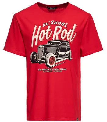 Produktbild von King Kerosin T-Shirt - Ol' Skool Rot XL